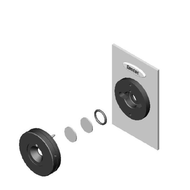 Micro Compression Cell / Solid FTIR. 7.0mm clear aperture. Choice of windows. 3" x 2" slide mount.