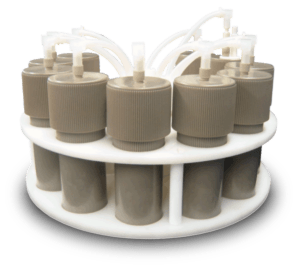 Rapid microwave acid digestion for elemental analysis sample preparation.